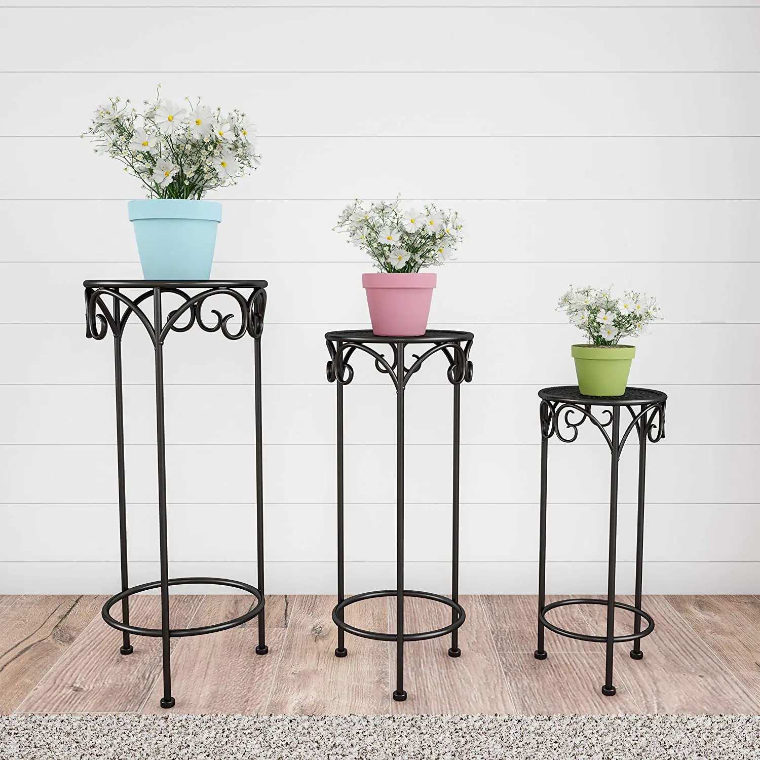 Plant Stand 3 Piece Set Indoor & Outdoor Nesting Wrought Iron Metal Round Decorative Potted Plant Display Accessories(US spot)
Plant Stand 3 Piece Set Indoor & Outdoor Nesting Wrought Iron Metal Round Decorative Potted Plant Display Accessories(US spot)