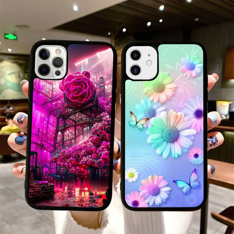 YNDFCNB Flower Sea Phone Case Silicone PC+TPU Case for iPhone 11 12 13 Pro Max 8 7 6 Plus X SE XR Hard Fundas
YNDFCNB Flower Sea Phone Case Silicone PC+TPU Case for iPhone 11 12 13 Pro Max 8 7 6 Plus X SE XR Hard Fundas