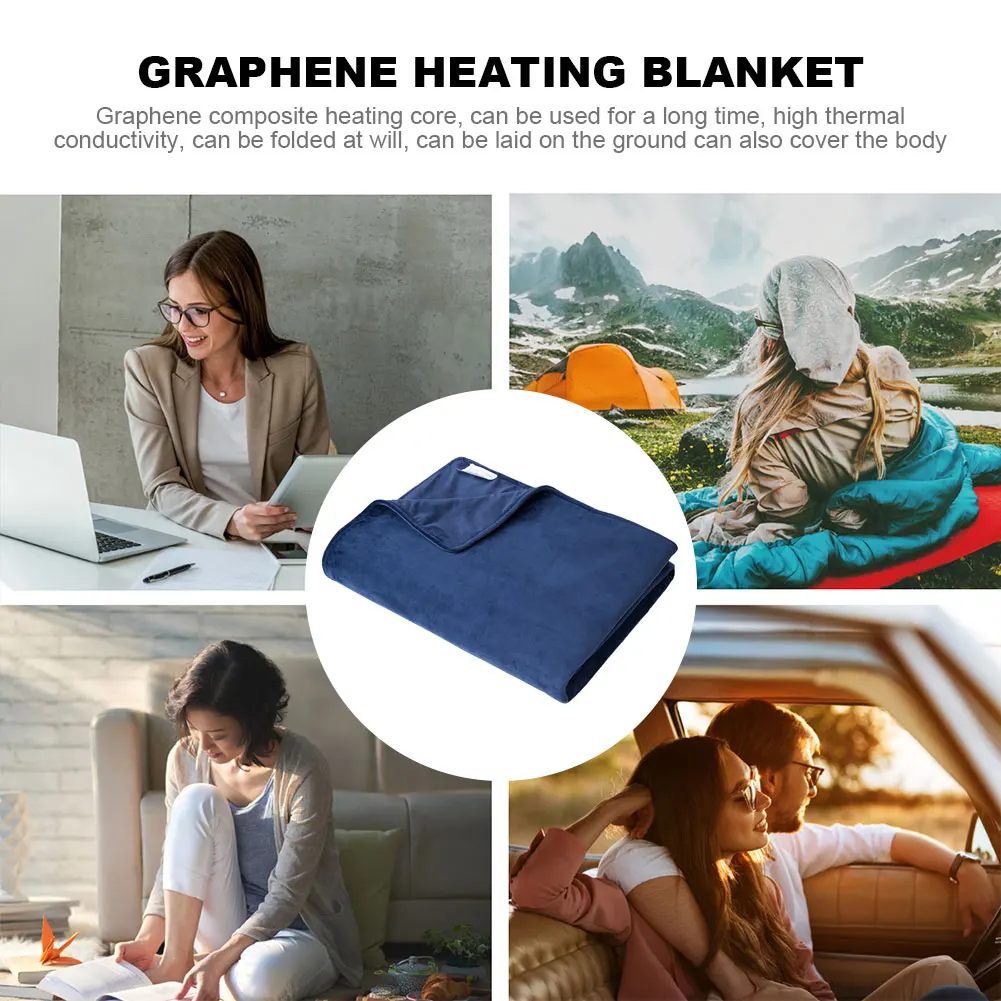 Flannel Electric Heated Blanket Washable Foldable Heated Blanket 3 Gears Adjustable Heating Throw Blanket 12V 16.8W for Winter
Flannel Electric Heated Blanket Washable Foldable Heated Blanket 3 Gears Adjustable Heating Throw Blanket 12V 16.8W for Winter
