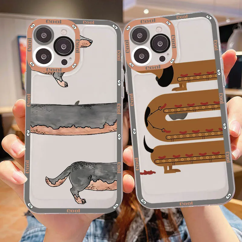 Cartoons Dachshund Bulldog Phone Case for iPhone 11 12 13 Mini Pro Max 14 Pro Max Case shell
Cartoons Dachshund Bulldog Phone Case for iPhone 11 12 13 Mini Pro Max 14 Pro Max Case shell
