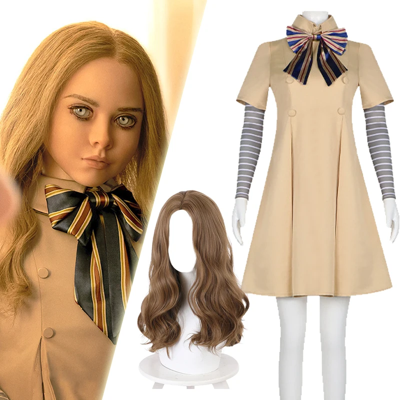 Movie M3gan Cosplay Costume 2023 Horror Movies M3gan Full Sets Ai Doll Halloween Carnival Outfits Clothes Girls Female Clothing
Movie M3gan Cosplay Costume 2023 Horror Movies M3gan Full Sets Ai Doll Halloween Carnival Outfits Clothes Girls Female Clothing
