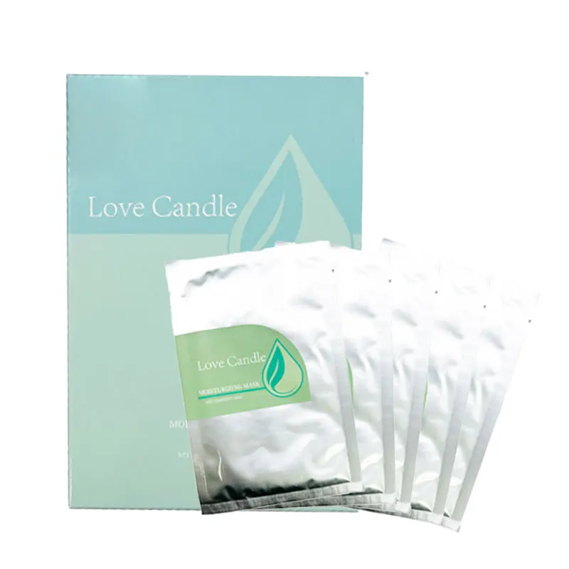 Love Candle Natural moisturizing Hyaluronic Acid Facial Mask Sheet Pores Moisturizing Oil-Control Anti-Aging Replenishment White
Love Candle Natural moisturizing Hyaluronic Acid Facial Mask Sheet Pores Moisturizing Oil-Control Anti-Aging Replenishment White