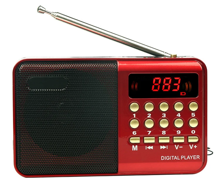 Digital Radio fm Portable Mini FM Radio Speaker Music Player Telescopic Antenna Handsfree Pockets Receiver Outdoor Sport kk-11
Digital Radio fm Portable Mini FM Radio Speaker Music Player Telescopic Antenna Handsfree Pockets Receiver Outdoor Sport kk-11