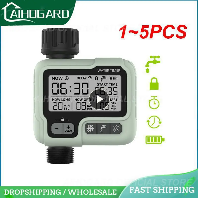 1~5PCS Eshico HCT-322 Automatic Water Timer Garden Digital Irrigation Machine Intelligent Sprinkler Outdoor Use to Save Water
1~5PCS Eshico HCT-322 Automatic Water Timer Garden Digital Irrigation Machine Intelligent Sprinkler Outdoor Use to Save Water