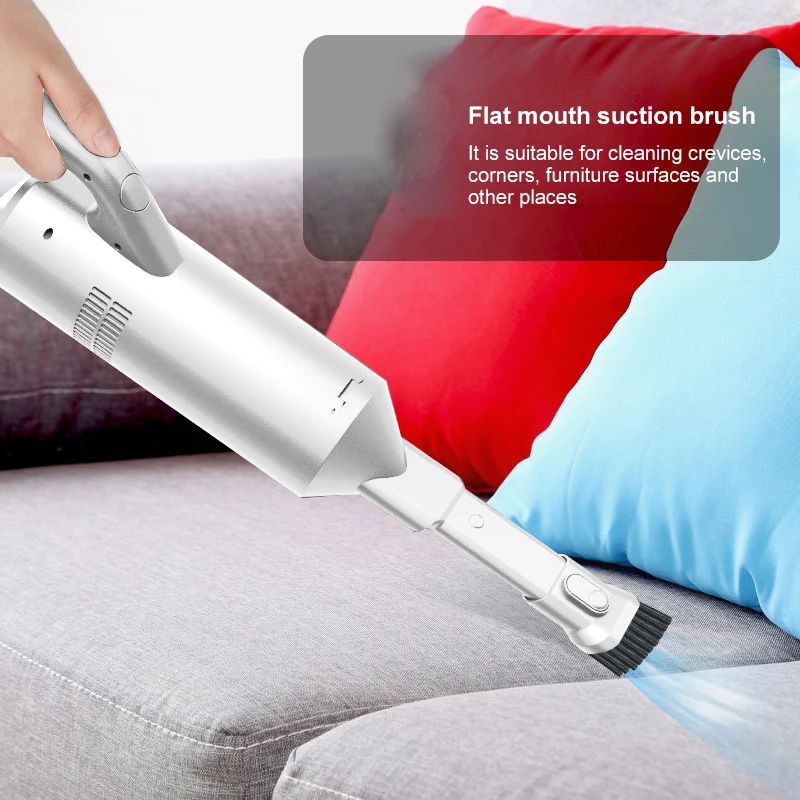 Suction Power Dust Collector Removable Battery Smart Home Control Portable Household Wireless Handheld Small Vacuum Cleaner
Suction Power Dust Collector Removable Battery Smart Home Control Portable Household Wireless Handheld Small Vacuum Cleaner