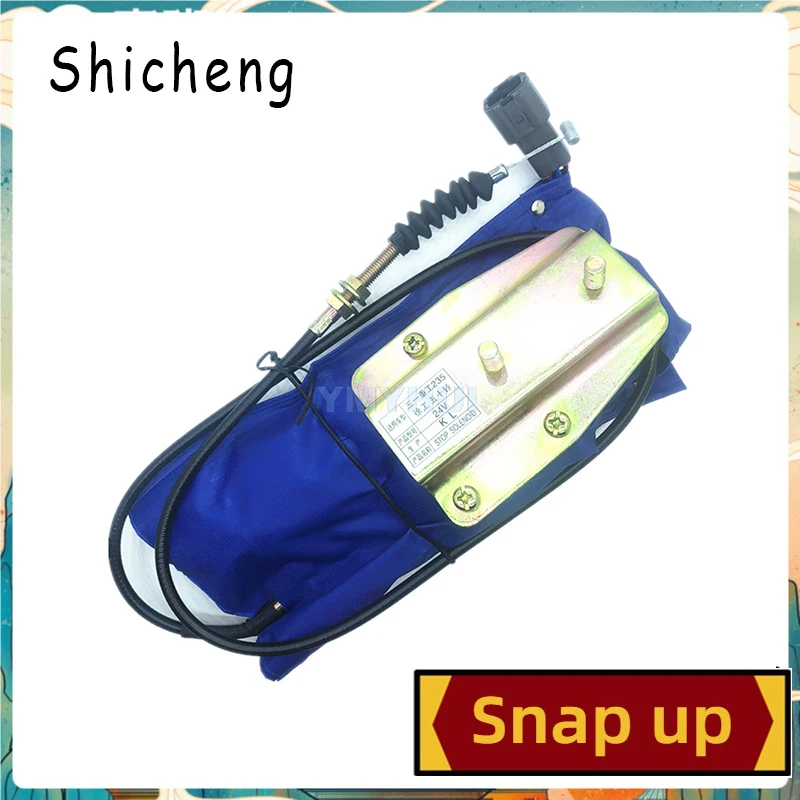For XGMA LOVOL XCMG SANY SY 135/205/215/235-8SExcavator Flameout Motor Flameout Solenoid Valve Quality Excavator Accessories
For XGMA LOVOL XCMG SANY SY 135/205/215/235-8SExcavator Flameout Motor Flameout Solenoid Valve Quality Excavator Accessories