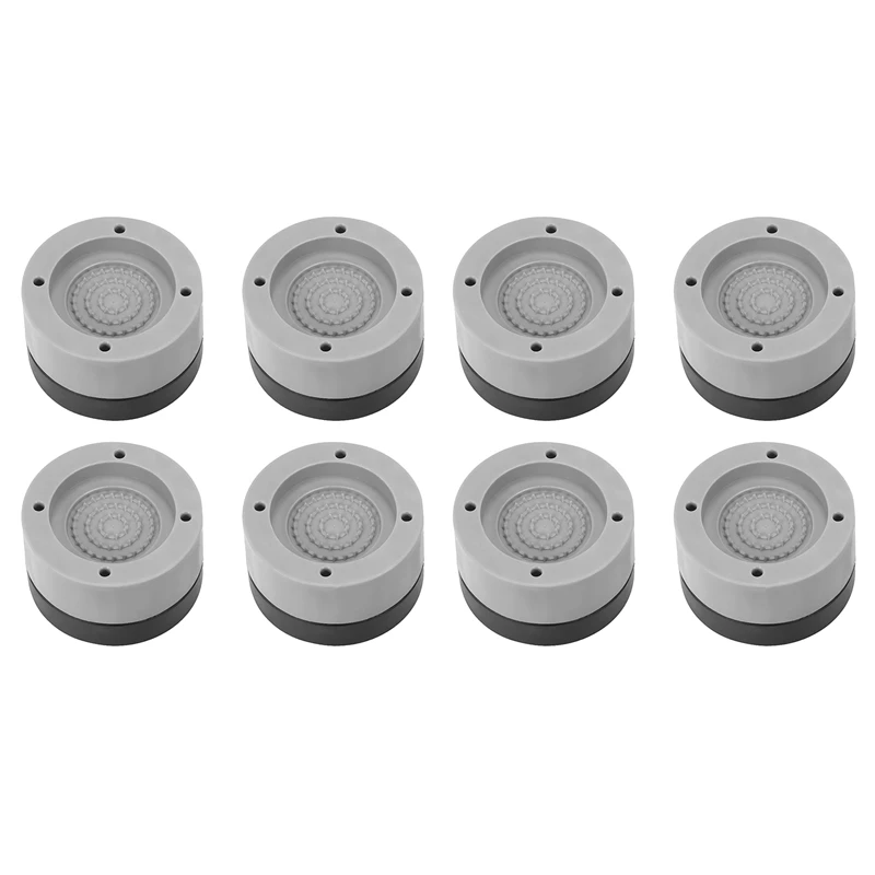 8 Pcs Anti-Vibration Pads Rubber Noise Reduction Vibration Anti-Walk Foot Mount (Gray)
8 Pcs Anti-Vibration Pads Rubber Noise Reduction Vibration Anti-Walk Foot Mount (Gray)