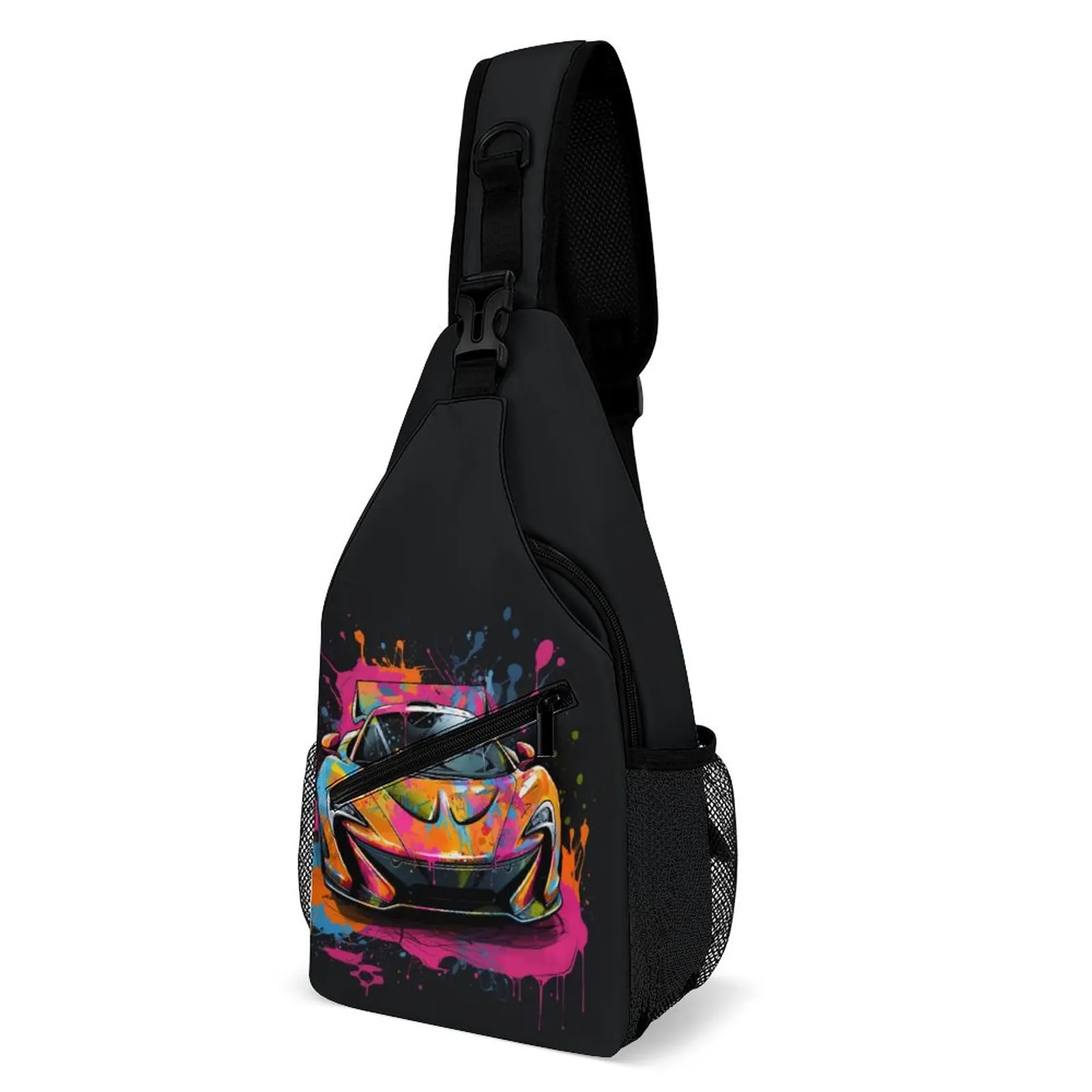 Powerful Sports Car Chest Bags Unisex Psychadelic Grafitti Shoulder Bag Stylish Print Crossbody Bag Business Fishing Sling Bags
Powerful Sports Car Chest Bags Unisex Psychadelic Grafitti Shoulder Bag Stylish Print Crossbody Bag Business Fishing Sling Bags
