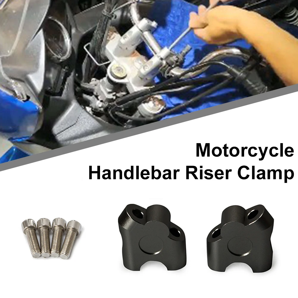 Motorcycle Handlebar Riser Clamp 22MM Universal Motorcycle Clamp Bar Risers Motorcycle Accessories
Motorcycle Handlebar Riser Clamp 22MM Universal Motorcycle Clamp Bar Risers Motorcycle Accessories