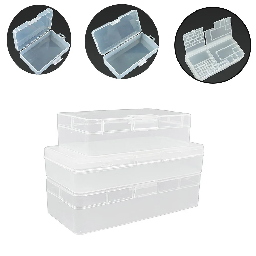 1pcs PVC Transparent Rectangle Plastic Storage Tool Box For Storing Screws Jewelry Small Tools Organizer Container
1pcs PVC Transparent Rectangle Plastic Storage Tool Box For Storing Screws Jewelry Small Tools Organizer Container