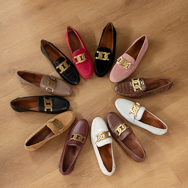 Luxury Flat Shoes For Women Loafer Brand Flats Designer Suede Flat Fashion Female Loafers Luxe Leather Moccasin New 2022 Summer
Luxury Flat Shoes For Women Loafer Brand Flats Designer Suede Flat Fashion Female Loafers Luxe Leather Moccasin New 2022 Summer