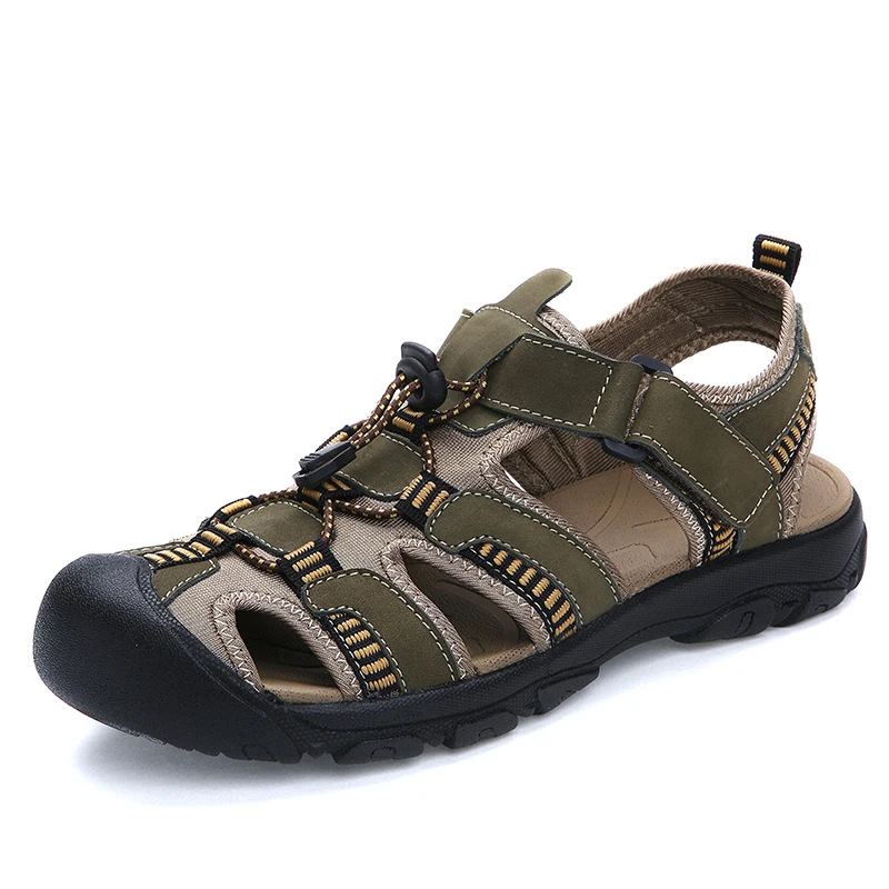 New Summer Male Outdoor Flip Flops Men Comfortable Casual Shoes Leather Men Breathable Beach Shoes Sandals Plus Size 38~48
New Summer Male Outdoor Flip Flops Men Comfortable Casual Shoes Leather Men Breathable Beach Shoes Sandals Plus Size 38~48