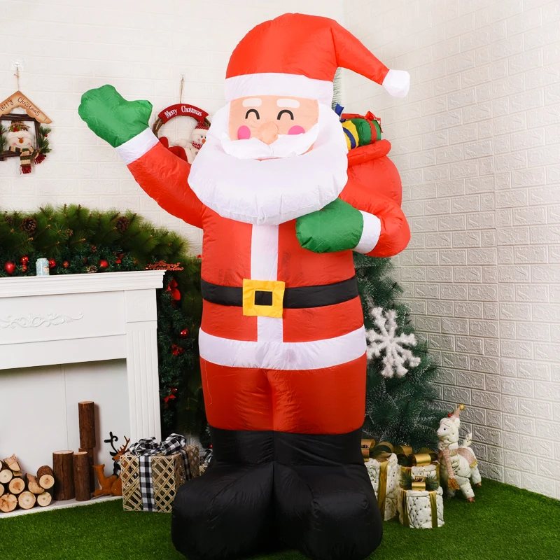 Christmas Lighted Inflatable Toy Santa LED Light New Year Decoration Dolls LED Yard Prop for Household Parties Ornaments
Christmas Lighted Inflatable Toy Santa LED Light New Year Decoration Dolls LED Yard Prop for Household Parties Ornaments