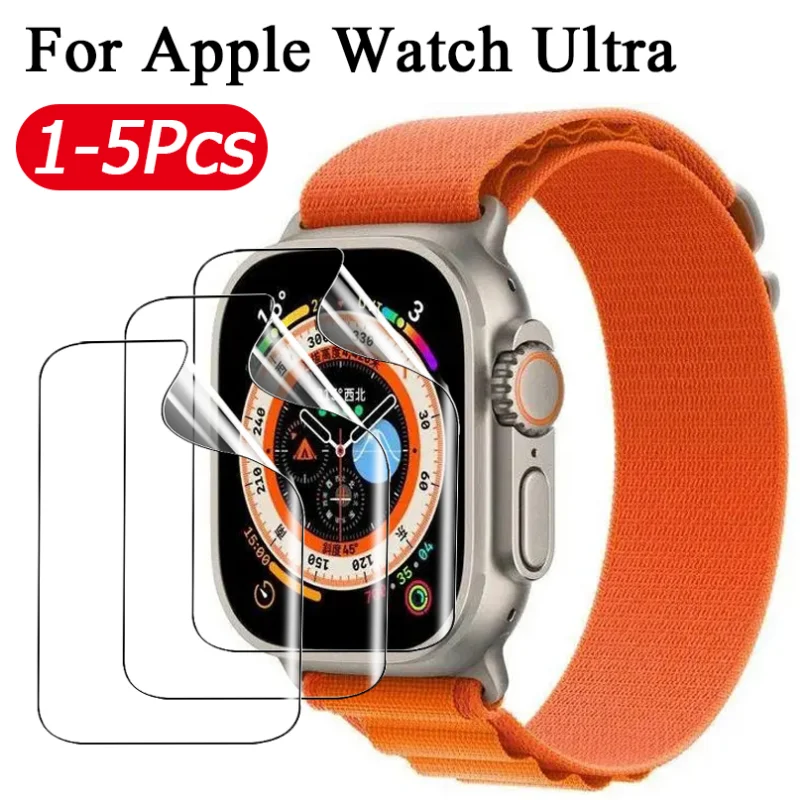 HD Watch Screen Protector Film for Apple Watch Ultra Anti-fingerprint TPU Protective Film for IWatch Ultra Smartwatch
HD Watch Screen Protector Film for Apple Watch Ultra Anti-fingerprint TPU Protective Film for IWatch Ultra Smartwatch
