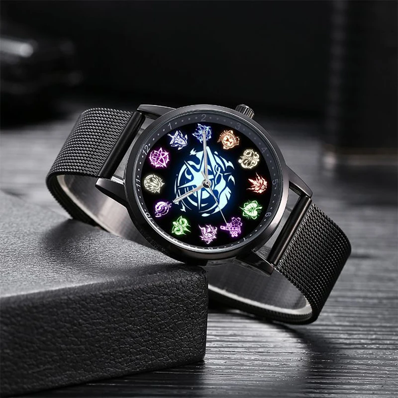 Honkai Impact 3 The Thirteen Flame-Chasers Totem Men Mechanical Watch For Men Women Stainless Steel Sports Waterproof Watches
Honkai Impact 3 The Thirteen Flame-Chasers Totem Men Mechanical Watch For Men Women Stainless Steel Sports Waterproof Watches
