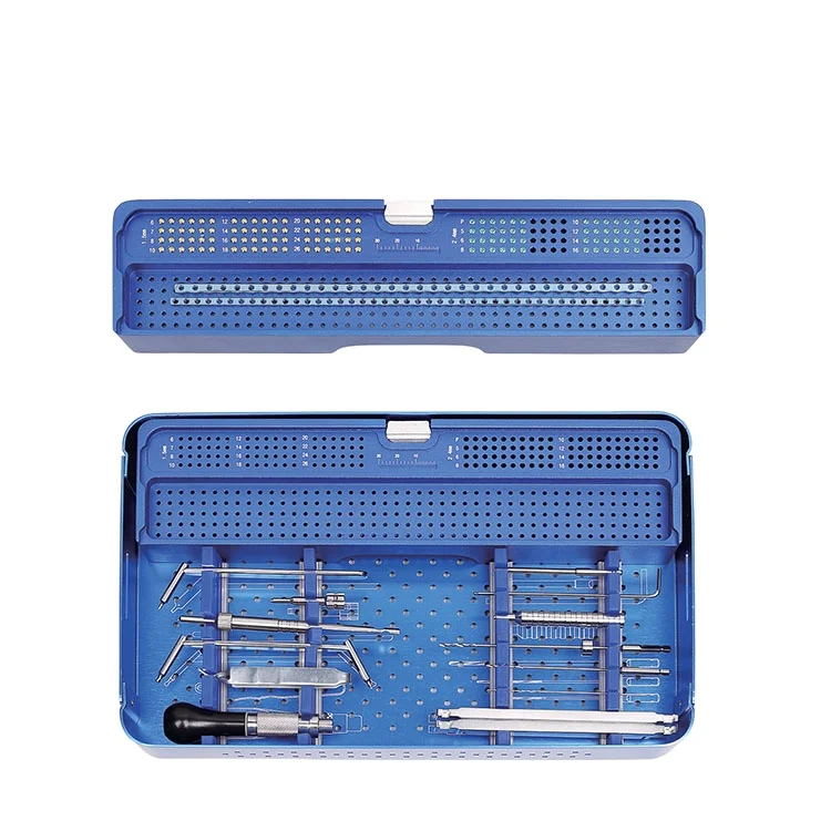Veterinary surgical instrument kit orthopedic surgical instrument set 2.4 Reconstruction locking plate instrument kit
Veterinary surgical instrument kit orthopedic surgical instrument set 2.4 Reconstruction locking plate instrument kit