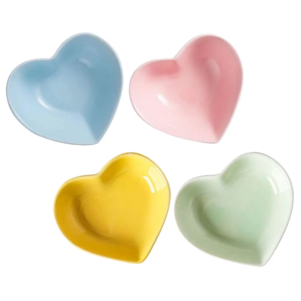 4Pcs Sauce Dishes Household Ceramic Sauce Bowls Colored Condiment Holders Small Pickle Plates
4Pcs Sauce Dishes Household Ceramic Sauce Bowls Colored Condiment Holders Small Pickle Plates