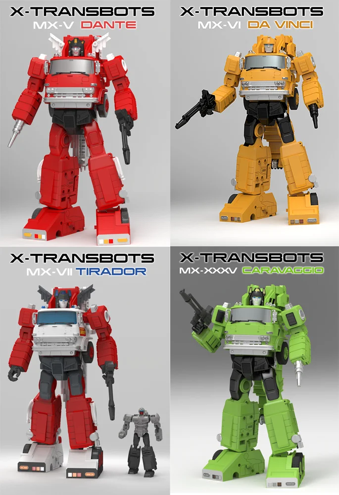 Transformation X-Transbots MX-5 Fire Truck MX-6 Crane MX-7 Fire Meteor MX-35 Green Crane Anime Figure In Stock
Transformation X-Transbots MX-5 Fire Truck MX-6 Crane MX-7 Fire Meteor MX-35 Green Crane Anime Figure In Stock