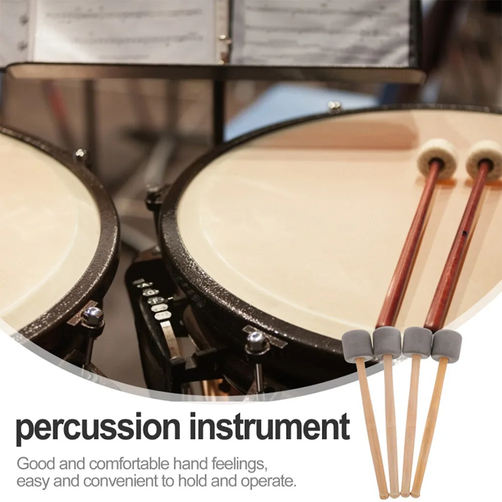 Musical Instruments Drum Mallet Drum Sticks 2 Bass Foam Sticks 330mmlength Bass Marching Drum Foam Head Lightweight
Musical Instruments Drum Mallet Drum Sticks 2 Bass Foam Sticks 330mmlength Bass Marching Drum Foam Head Lightweight