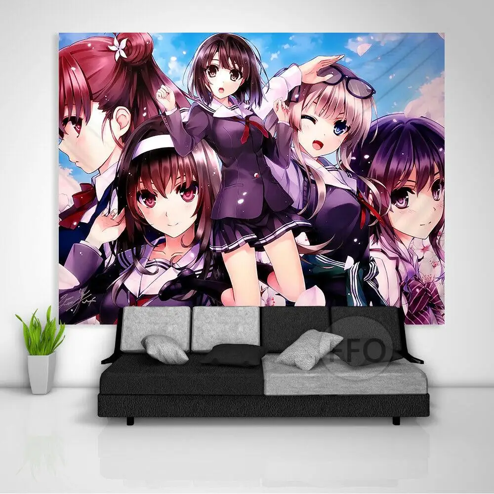 Аниме Saenai Heroine No Sodatekata гобелен настенный Декор кавайное украшение комнаты манга гобелен эстетические гобелены для дома
Аниме Saenai Heroine No Sodatekata гобелен настенный Декор кавайное украшение комнаты манга гобелен эстетические гобелены для дома