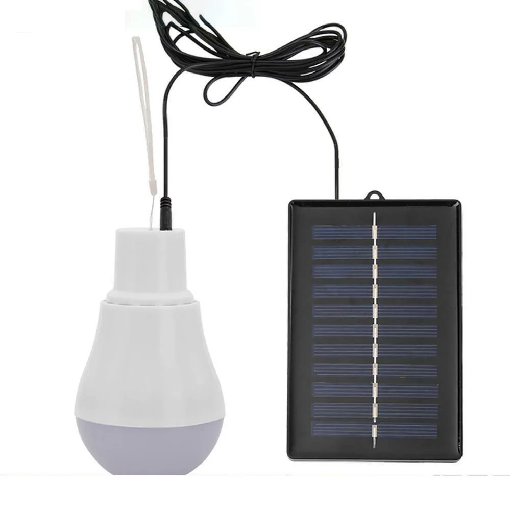 Solar Panel Powered LED Lights Bulb Light Tent Lamp Yard Camping Outdoor Indoor Bulb Lamp For Home Yard Patio Driveway Lawn
Solar Panel Powered LED Lights Bulb Light Tent Lamp Yard Camping Outdoor Indoor Bulb Lamp For Home Yard Patio Driveway Lawn