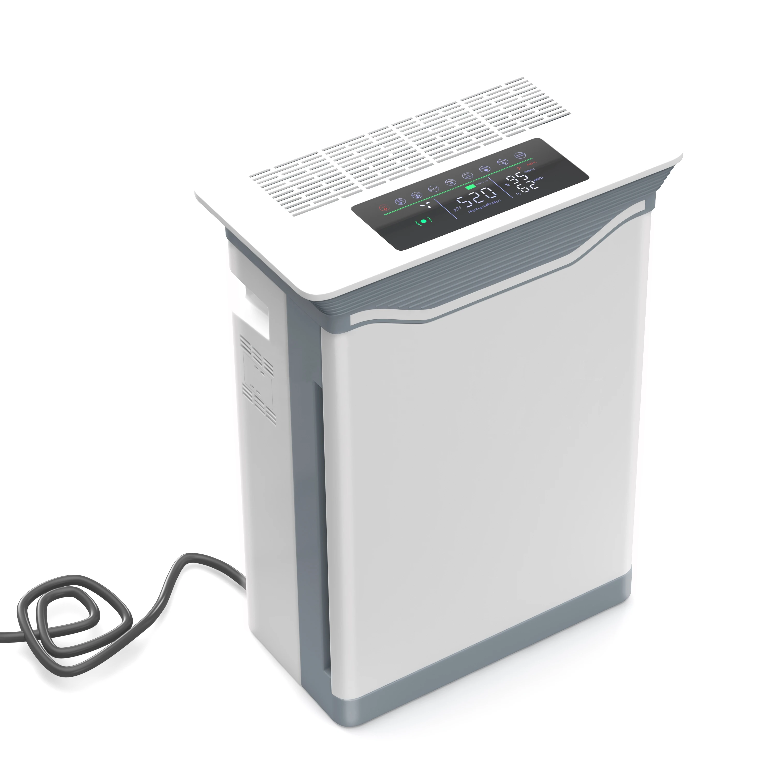 CE стандарт ЕС 220V UVC Анионный очиститель воздуха
CE стандарт ЕС 220V UVC Анионный очиститель воздуха