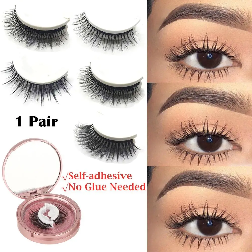 Thick Wispy No Glue Needed Reusable Self-adhesive False Eyelashes 3D Faux Mink Eye Extension Tools Fake Eyelashes
Thick Wispy No Glue Needed Reusable Self-adhesive False Eyelashes 3D Faux Mink Eye Extension Tools Fake Eyelashes