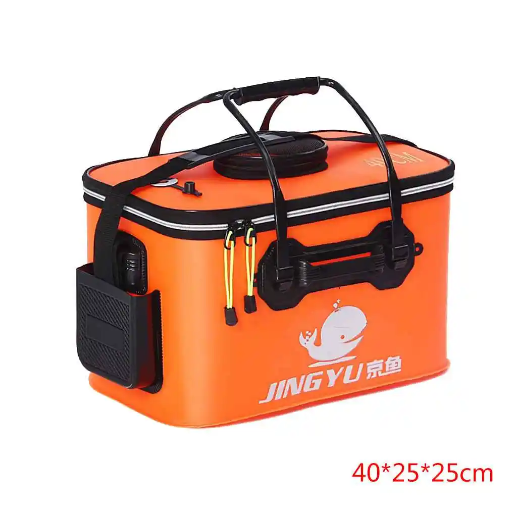 Collapsible EVA Multi Functions Portable Handles Fishing Bucket for Camping Hiking Travel 
Collapsible EVA Multi Functions Portable Handles Fishing Bucket for Camping Hiking Travel