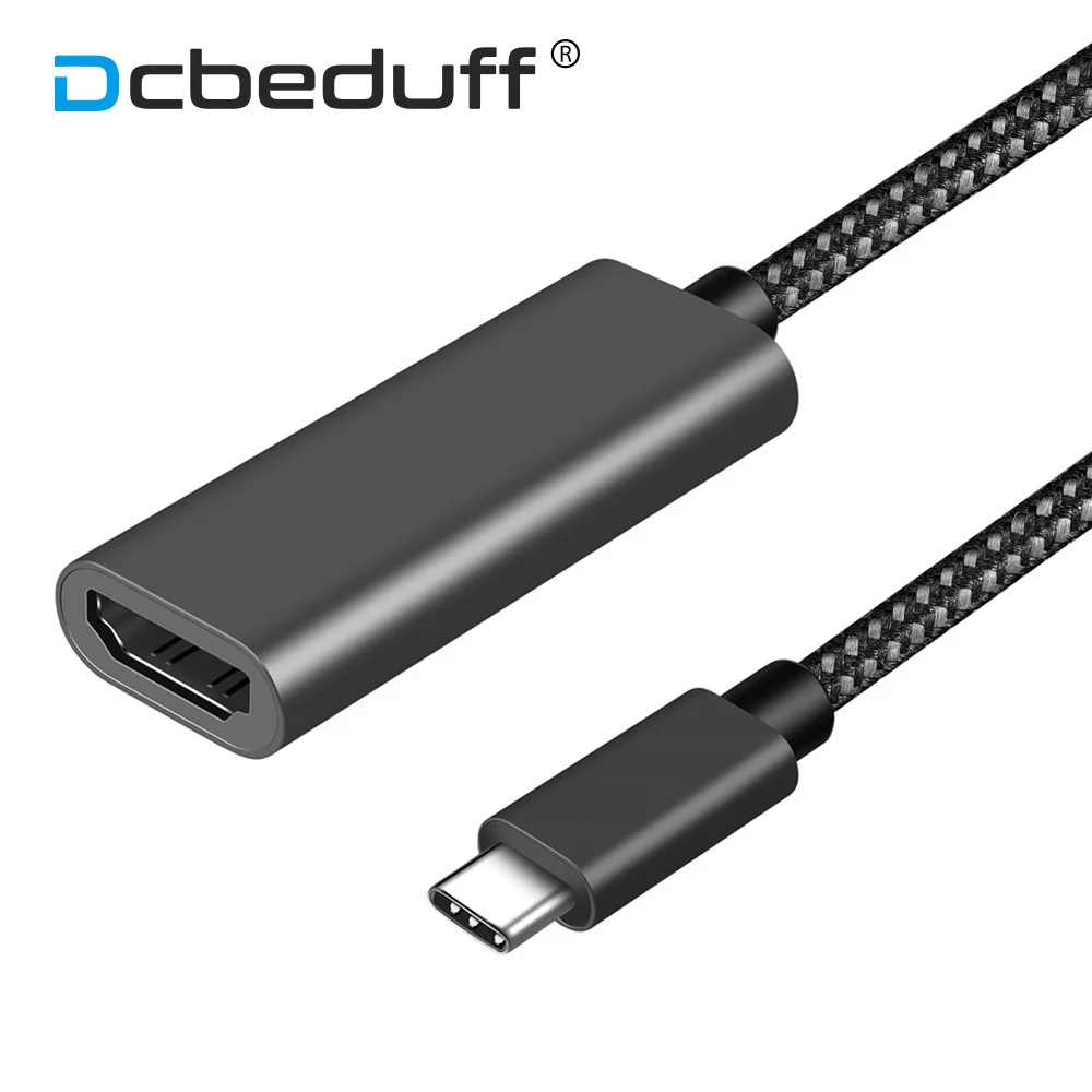 USB Type C to Adapter Cable 4K 30Hz HDMI-compatible For TV PC MacBook Pro Air iPad Samsung Galaxy HUAWEI Type C Cable
USB Type C to Adapter Cable 4K 30Hz HDMI-compatible For TV PC MacBook Pro Air iPad Samsung Galaxy HUAWEI Type C Cable