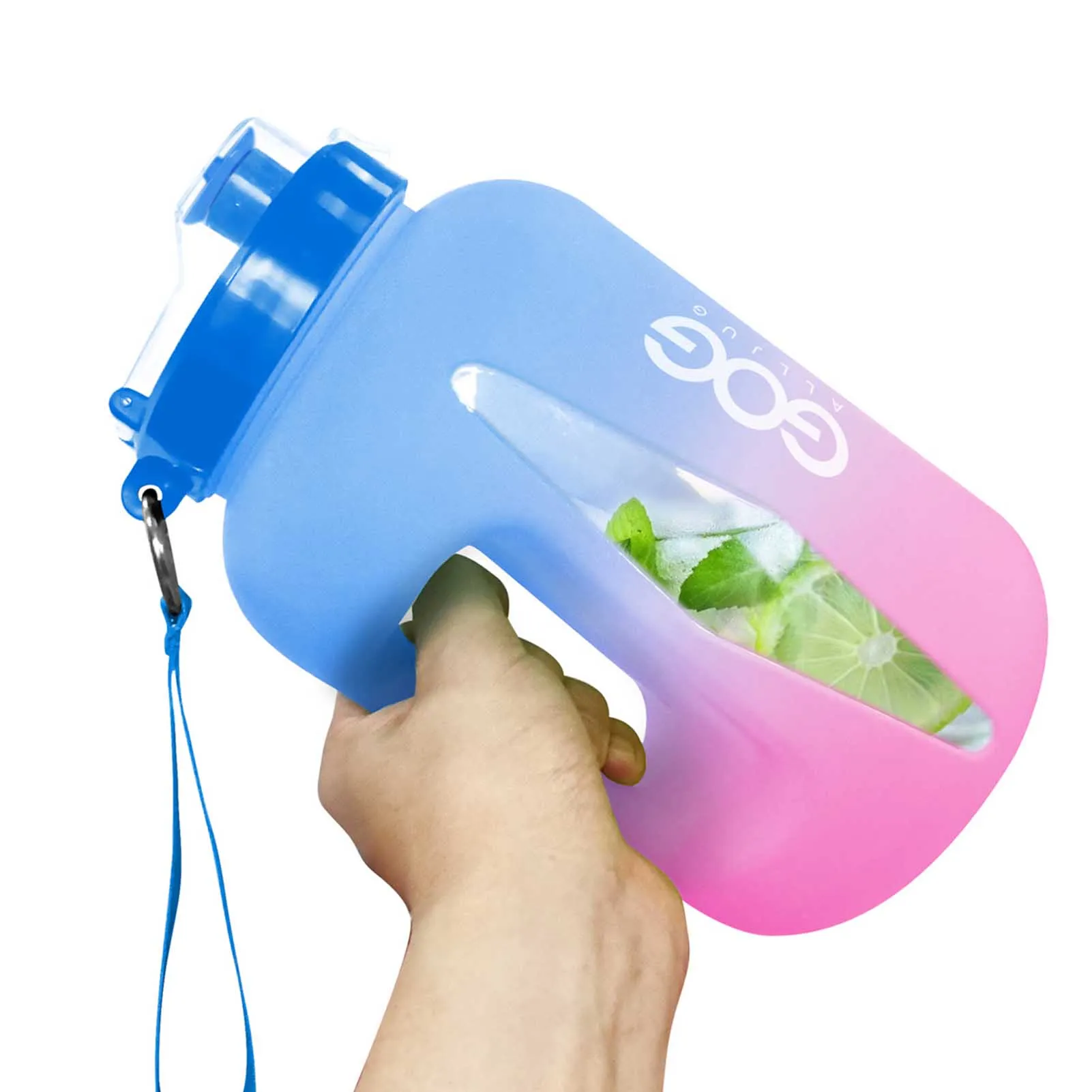 Portable Water Bottle Gym Water Bottle Large Capacity Leakproof BPA Free Water Jug Ensure You Drink Enough Water Daily For 
Portable Water Bottle Gym Water Bottle Large Capacity Leakproof BPA Free Water Jug Ensure You Drink Enough Water Daily For