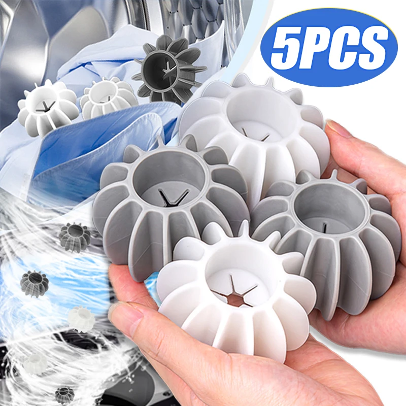 1/3/5Pcs Magic Laundry Balls Reusable Pet Hair Remover Silicone Laundry Ball Clothes Stain Removal Knot Prevention Cleaning Tool
1/3/5Pcs Magic Laundry Balls Reusable Pet Hair Remover Silicone Laundry Ball Clothes Stain Removal Knot Prevention Cleaning Tool