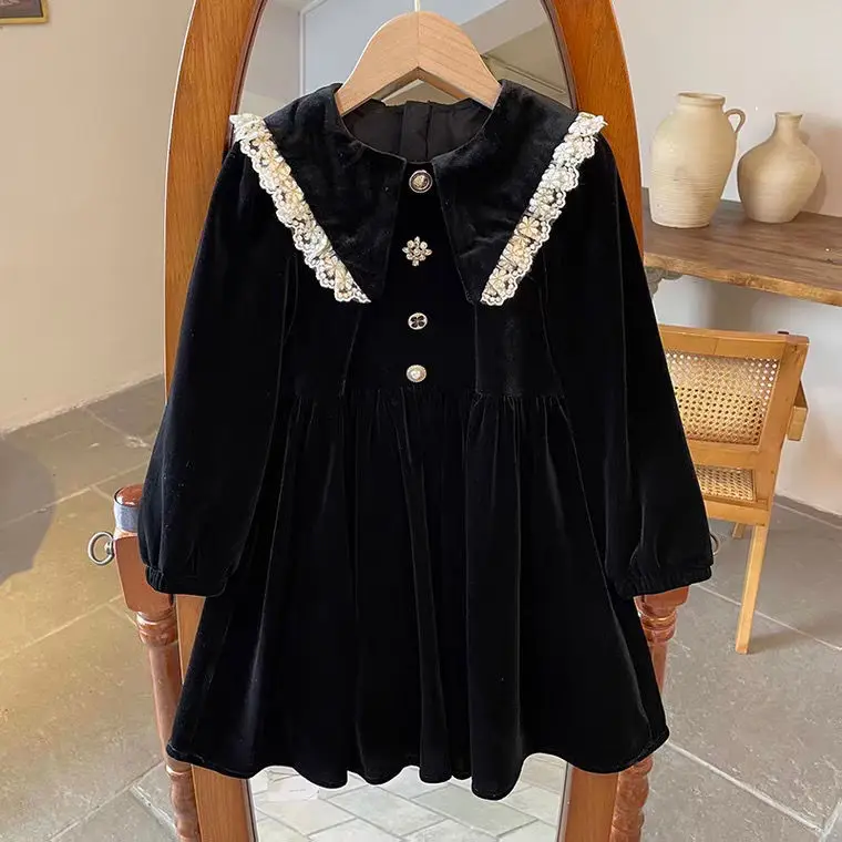 Girls' Autumn and Winter Dress 2022 New Fleece-Lined Thickened Western Style Leisure Gold Velvet Princess Skirt
Girls' Autumn and Winter Dress 2022 New Fleece-Lined Thickened Western Style Leisure Gold Velvet Princess Skirt
