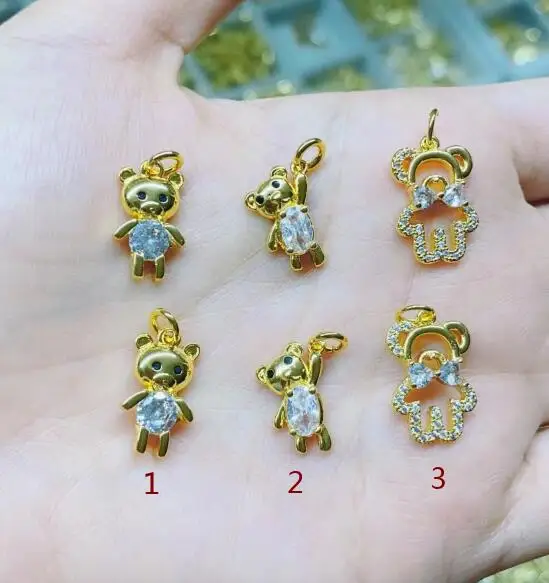 Медные Подвески с фианитами для изготовления ювелирных изделий, соединение «сделай сам», позолоченные медные аксессуары для браслетов, оже...
Медные Подвески с фианитами для изготовления ювелирных изделий, соединение «сделай сам», позолоченные медные аксессуары для браслетов, оже...