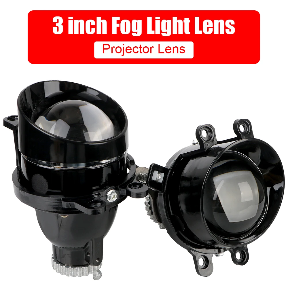 

Car Fog Lights Projector Lens For H11 H8 H9 Xenon Bi LED Bulb Toyota Auris Corolla Yaris Rav4 LEXUS Peugeot 107 108 CITROEN C1