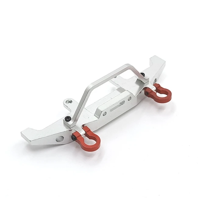 Metal Front Bumper for WPL C14 C24 C24-1 1/16 RC Car 4X4 Truck & Crawler Upgrade Parts Accessories Silver
Metal Front Bumper for WPL C14 C24 C24-1 1/16 RC Car 4X4 Truck & Crawler Upgrade Parts Accessories Silver