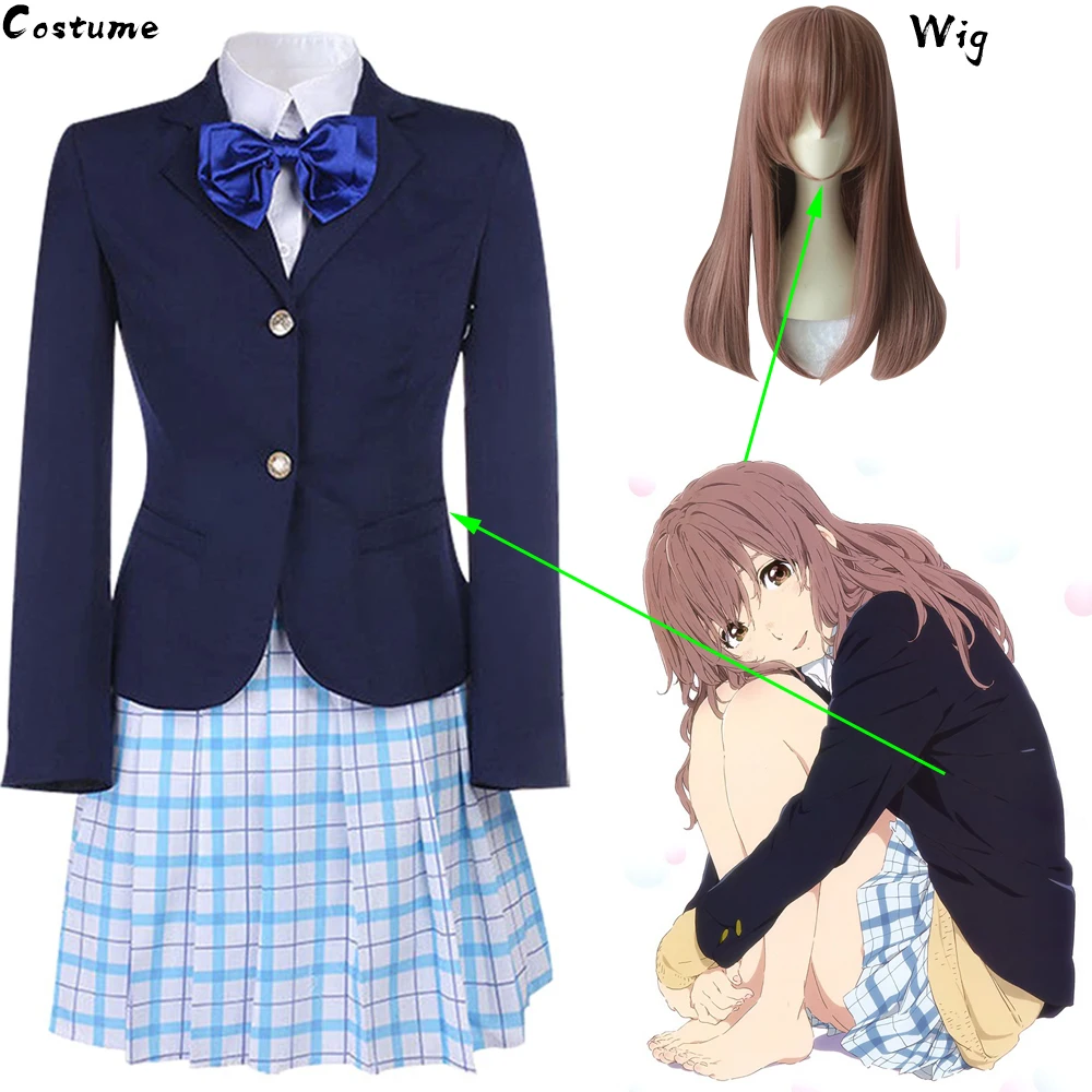 MengXin Anime A Silent Voice Shouko Nishimiya Shoko Cosplay Costume The Shape Of Voice School Uniform Suit Outfit Custom Made
MengXin Anime A Silent Voice Shouko Nishimiya Shoko Cosplay Costume The Shape Of Voice School Uniform Suit Outfit Custom Made