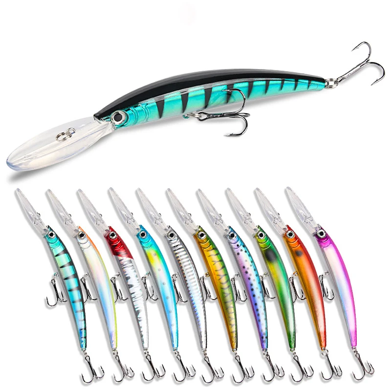 Artificial Fake Fish Mino Diving 15.3cm16g Artificial Ring Bead Fake Bait Freshwater Sea Fishing Cocked Mouth Perch Bait
Artificial Fake Fish Mino Diving 15.3cm16g Artificial Ring Bead Fake Bait Freshwater Sea Fishing Cocked Mouth Perch Bait