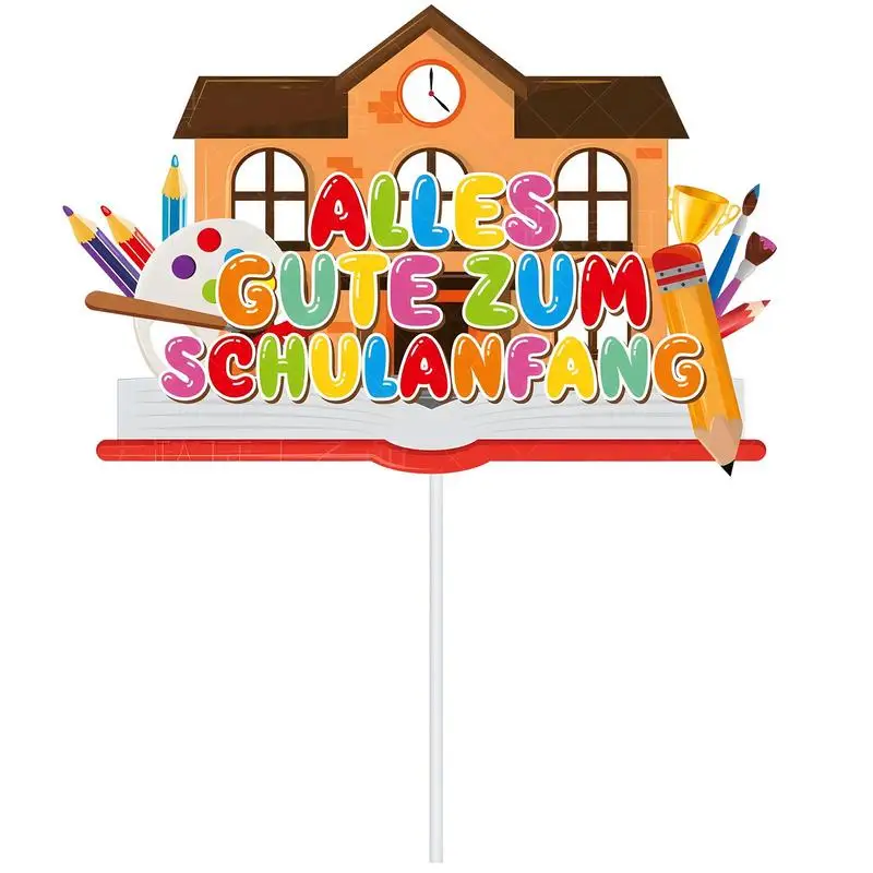 Back To School Cupcake Toppers School-Opening Ceremony Banner Reusable School-Opening Ceremony Classroom Hang Decor For 
Back To School Cupcake Toppers School-Opening Ceremony Banner Reusable School-Opening Ceremony Classroom Hang Decor For
