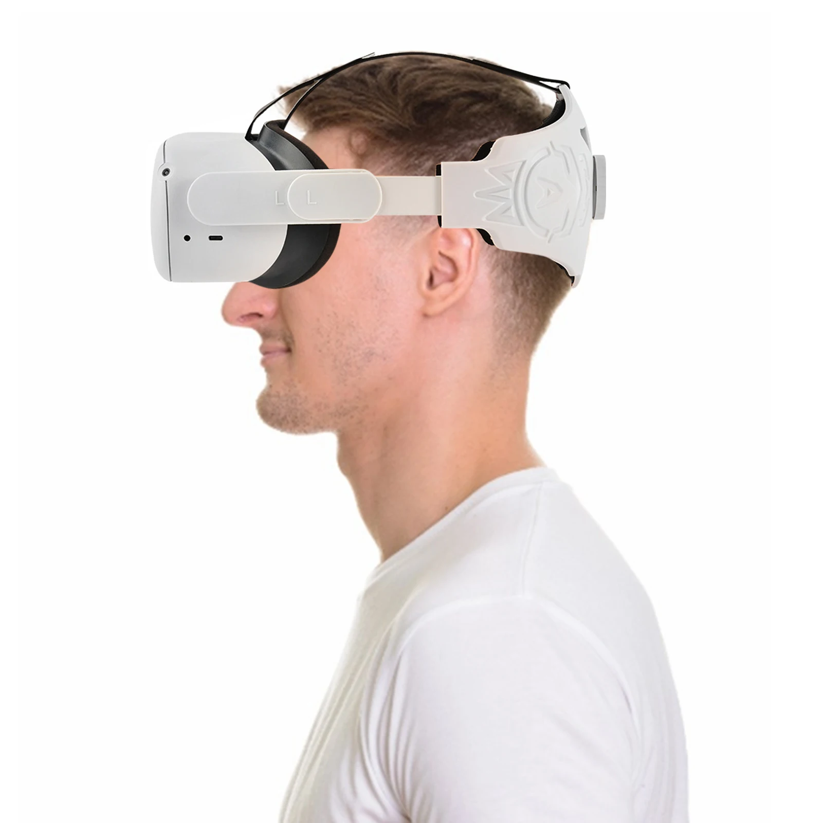 Регулируемый ремешок для головы из АБС-пластика для Oculus Quest 2 Elite VR гарнитура полностью закрытая кожаная подкладка для спины головы аксессуа...
Регулируемый ремешок для головы из АБС-пластика для Oculus Quest 2 Elite VR гарнитура полностью закрытая кожаная подкладка для спины головы аксессуа...