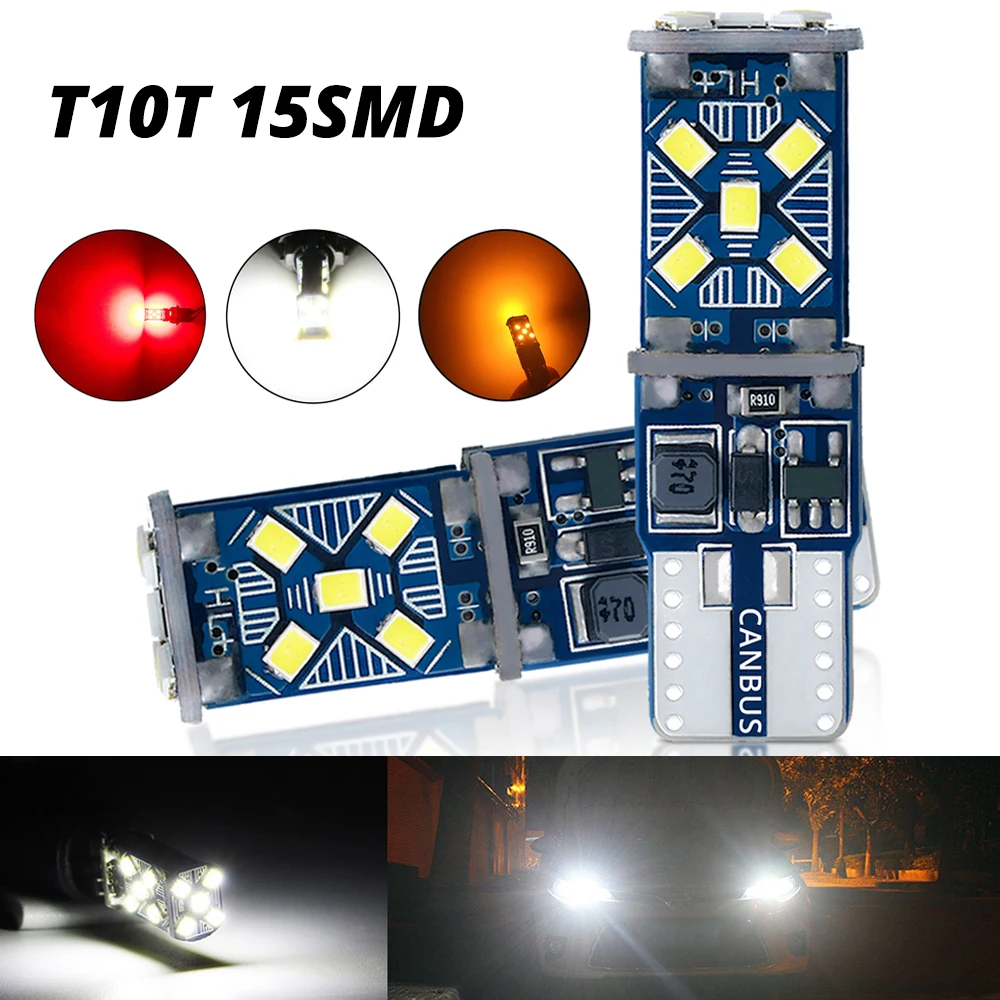 Новые универсальные суперъяркие светодиодные лампы T10T 2016 15SMD для парковки автомобилей, освещение с клиновидным цоколем, освещение для сало...
Новые универсальные суперъяркие светодиодные лампы T10T 2016 15SMD для парковки автомобилей, освещение с клиновидным цоколем, освещение для сало...