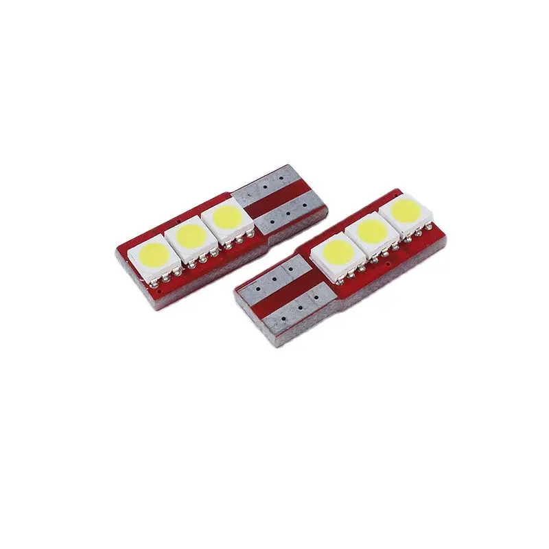 100 шт. светодиодный льные светодиодные лампы 5050 3SMD W5W T10 Canbus No ploar T10 5050 3SMD подсветка номерного знака Лампа багажника 12 В
100 шт. светодиодный льные светодиодные лампы 5050 3SMD W5W T10 Canbus No ploar T10 5050 3SMD подсветка номерного знака Лампа багажника 12 В