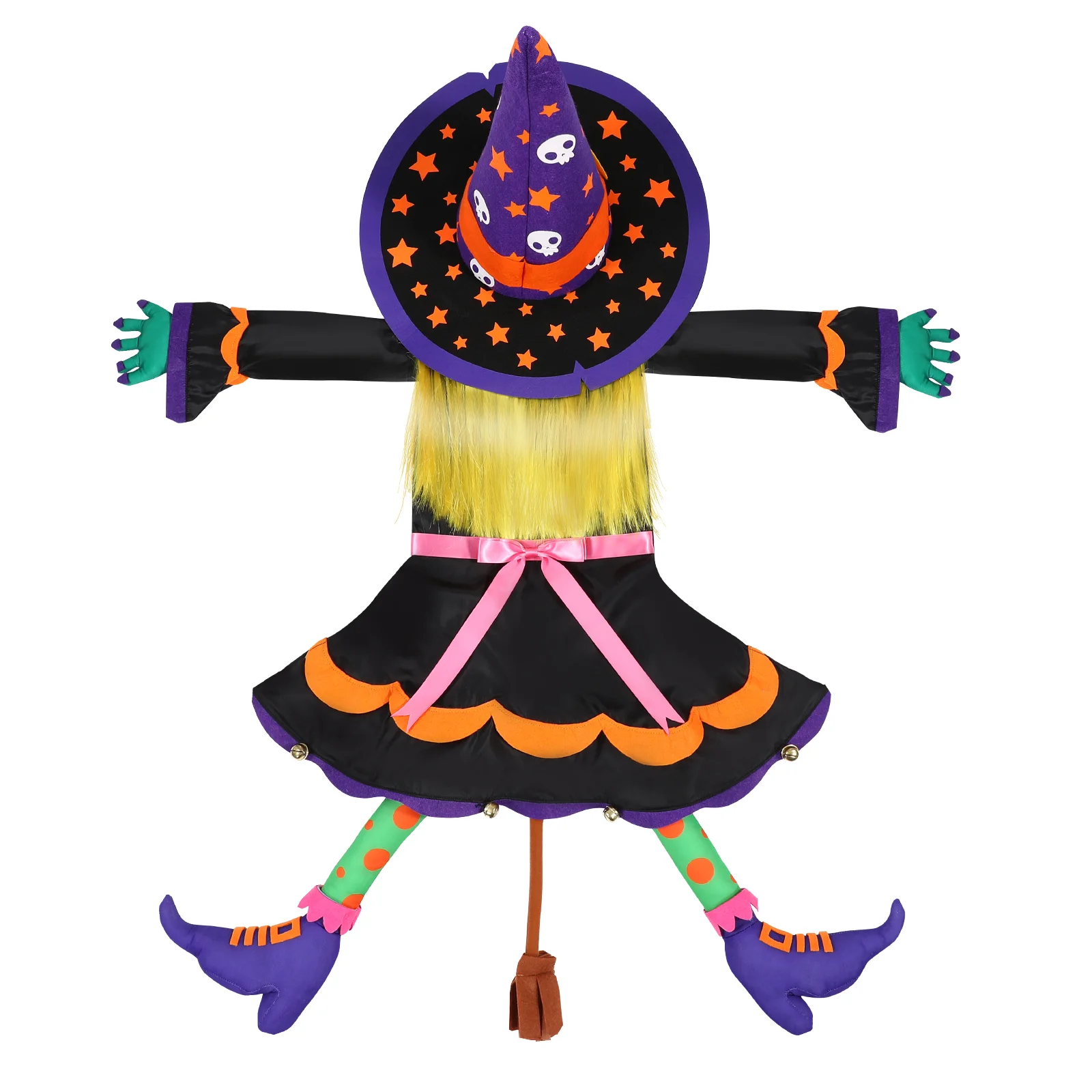 Door Hanging Tree-hugging Witch Outdoor Decor Halloween Decoration Crashed Felt Cloth Sculptures
Door Hanging Tree-hugging Witch Outdoor Decor Halloween Decoration Crashed Felt Cloth Sculptures