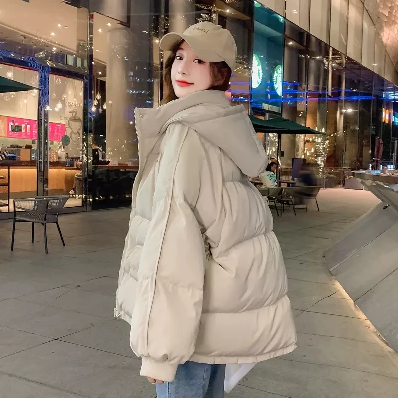 Thickened Bread Coat Short Down Cotton-Padded Coat Women's Korean Version Autumn and Winter Coat Cotton-Padded Jacket 2022 New X
Thickened Bread Coat Short Down Cotton-Padded Coat Women's Korean Version Autumn and Winter Coat Cotton-Padded Jacket 2022 New X