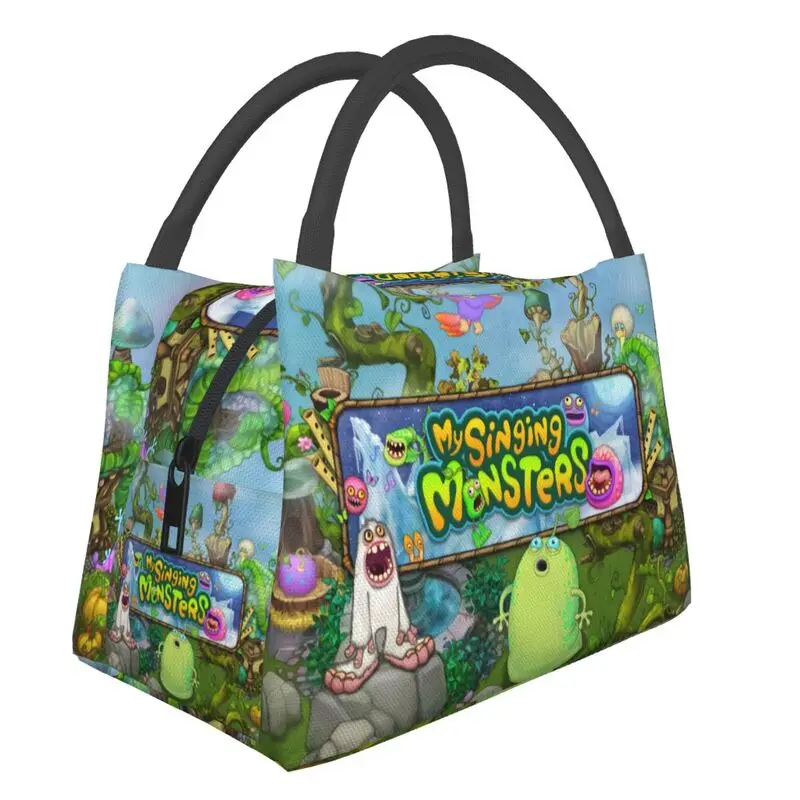 My Singing Monsters Insulated Lunch Bags for Camping Travel Anime Cartoon Game Resuable Cooler Thermal Bento Box Women
My Singing Monsters Insulated Lunch Bags for Camping Travel Anime Cartoon Game Resuable Cooler Thermal Bento Box Women