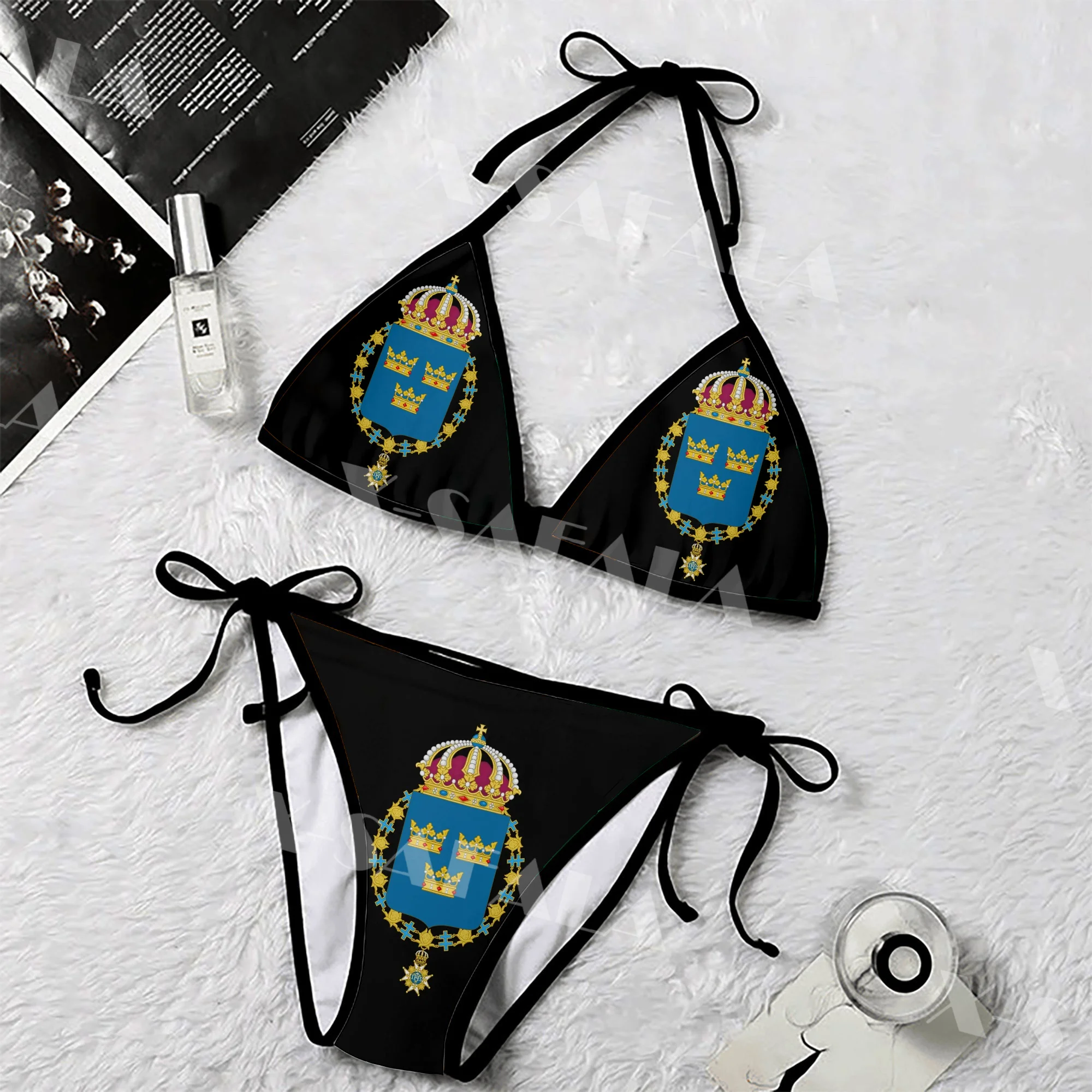 Proud Sweden Coat Of Arms Code And Map 3D Print For Female Women Micro Bikini Set Summer Beachwear Sexy Beach Bathing Suits
Proud Sweden Coat Of Arms Code And Map 3D Print For Female Women Micro Bikini Set Summer Beachwear Sexy Beach Bathing Suits