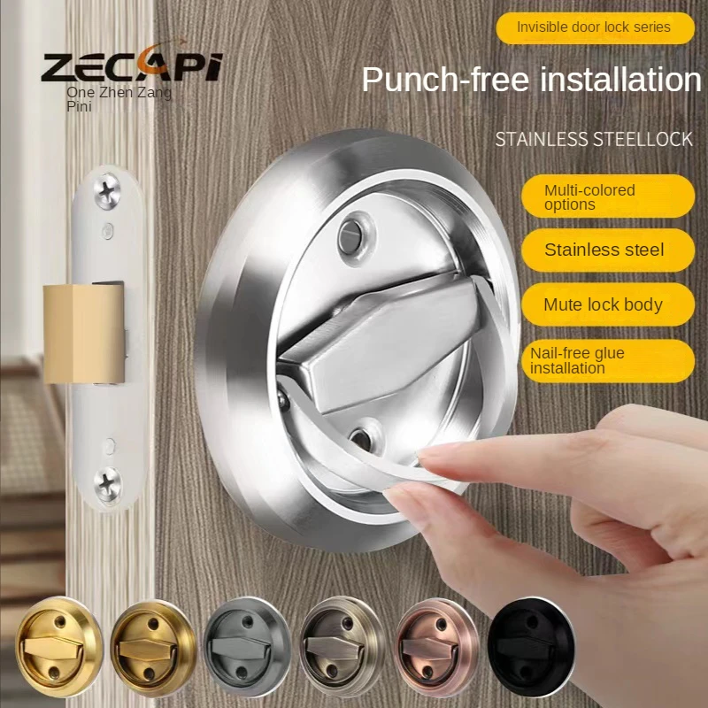 Bedroom Stainless Steel Surface-mounted Punch-free Wardrobe Drawer Round Handle Invisible Fire Door Pull Ring Aisle Door Handle
Bedroom Stainless Steel Surface-mounted Punch-free Wardrobe Drawer Round Handle Invisible Fire Door Pull Ring Aisle Door Handle