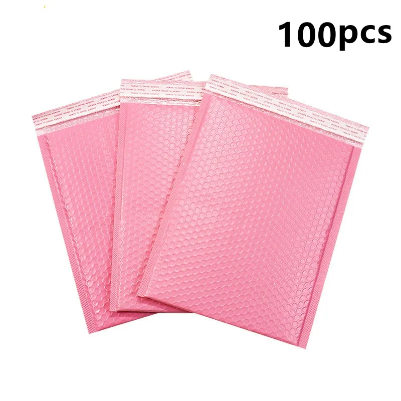 100pcs Pink Pearlized BOPP Film Bubble Bags Books Clothes Packaging Bag Express Envelope Bubble Gift Bags For Courier Business
100pcs Pink Pearlized BOPP Film Bubble Bags Books Clothes Packaging Bag Express Envelope Bubble Gift Bags For Courier Business