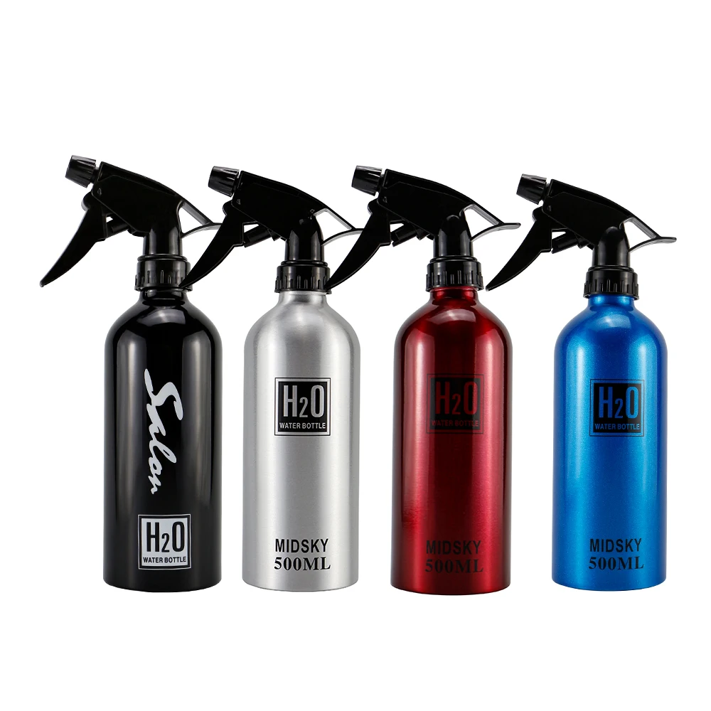 500ML hairdressing spray bottle, empty refillable salon bottle, hair tools, water spray, aluminum spray bottle
500ML hairdressing spray bottle, empty refillable salon bottle, hair tools, water spray, aluminum spray bottle