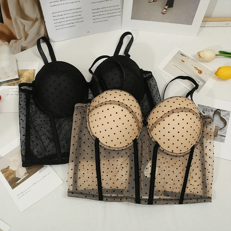 Lace Gorset Camisoles for Women Bra Harajuku Woman Crop Top Cropped Débardeur Femme Chest Binder Tank Corto Dropshipping
Lace Gorset Camisoles for Women Bra Harajuku Woman Crop Top Cropped Débardeur Femme Chest Binder Tank Corto Dropshipping