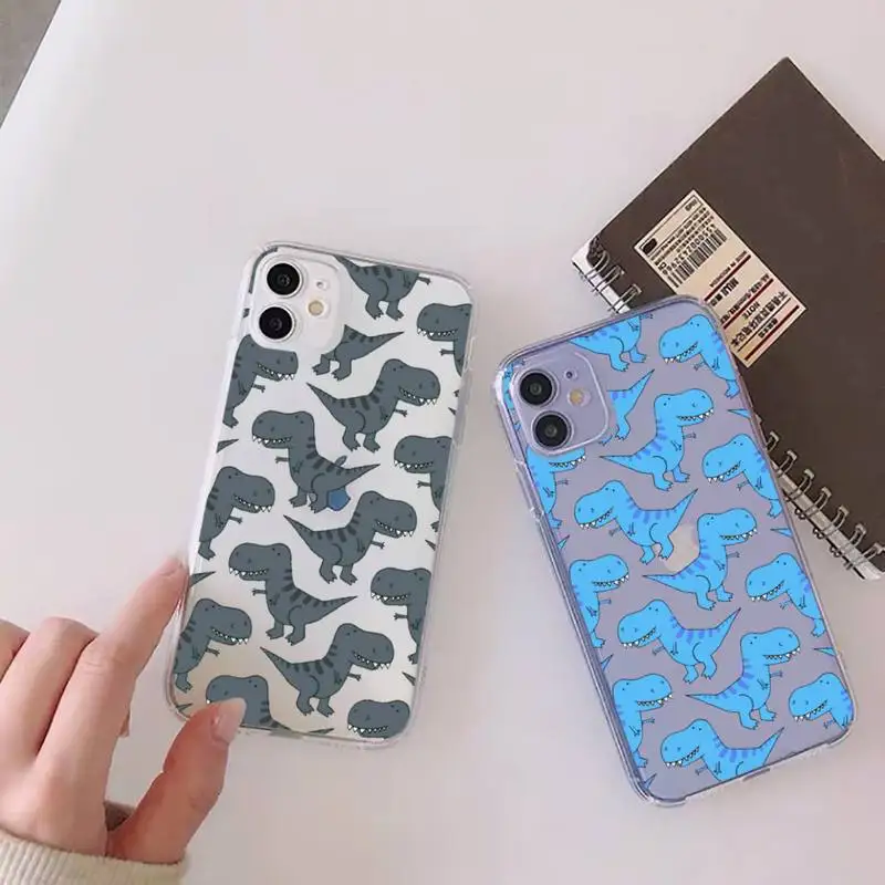 Cute Dinosaur Baby Fashion Phone Case Clear Transparent for iPhone 11 12 13 mini pro XS MAX 8 7 6 6S Plus X 5S SE XR 2020
Cute Dinosaur Baby Fashion Phone Case Clear Transparent for iPhone 11 12 13 mini pro XS MAX 8 7 6 6S Plus X 5S SE XR 2020